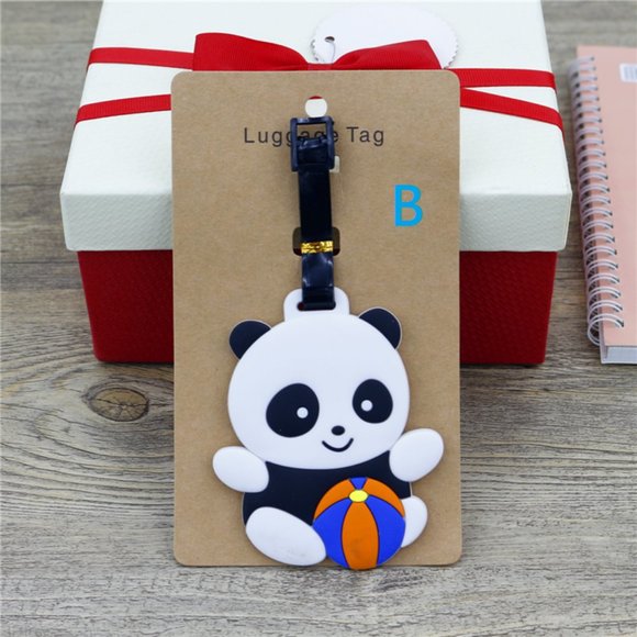 Kawaii Panda Luggage Tag - Picture 6 of 10